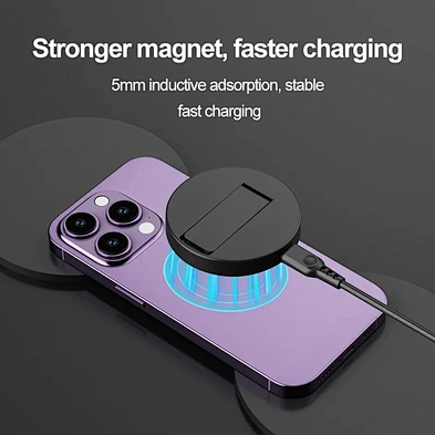 JEDI 2 In 1 High Quality Portable Fast Charging Magnetic Wireless Charger For Phone